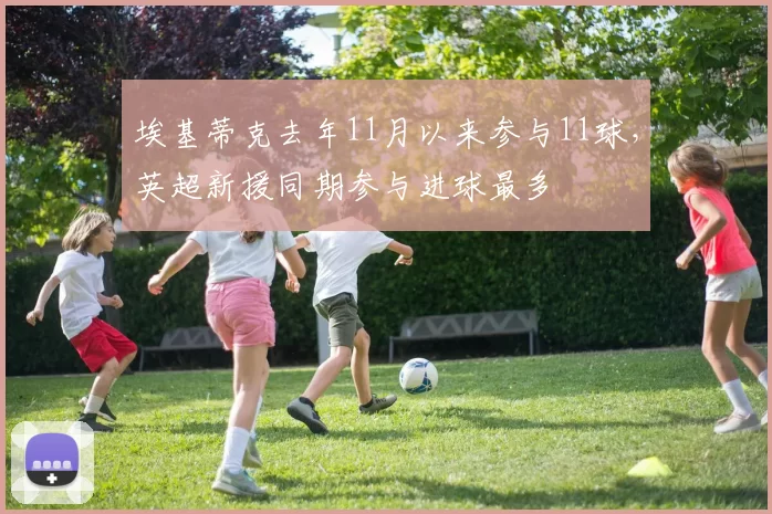 埃基蒂克去年11月以来参与11球，英超新援同期参与进球最多